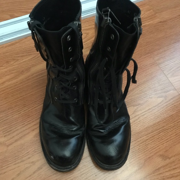 2010 men’s balmain combat boots
